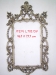 PU framed mirror