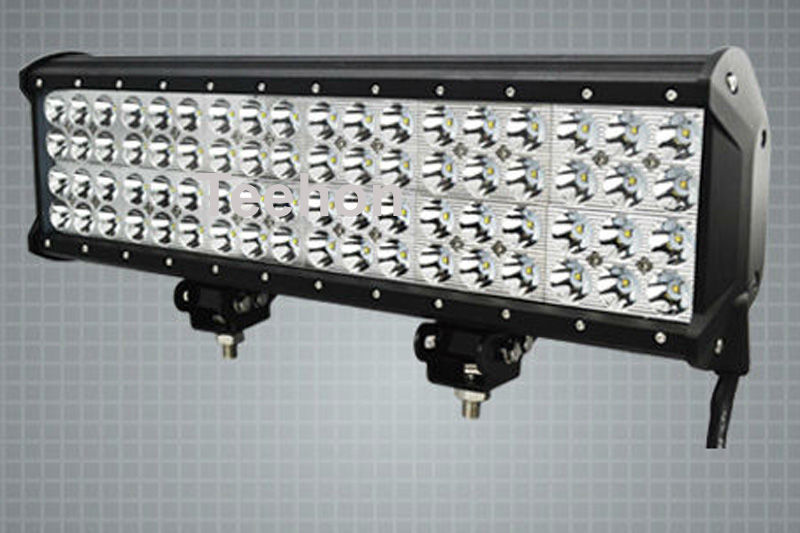 216W 17 inch quad-row LED off-road light bar 