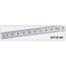 Stainless Steel Rulers - Result of  Acid Etched Glass