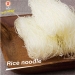 Dried Rice Noodles - Result of Instant Noodle