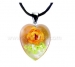 Real flower Necklace Pendnat
