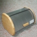 Stainless steel wooden side bread box - Result of Kitchenware
