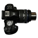 Digital Camera Micro Lens - Result of Flashlight