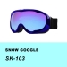Polarized Ski Goggles - Result of cell phone