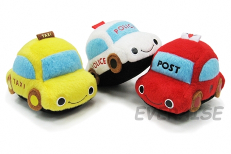Plush Car Squeaky Dog Toy