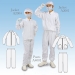 Cleanroom Suits - Result of zipper