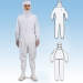 Cleanroom Coveralls - Result of zipper