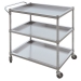 image of Stainless Steel Trolley - Stainless Utility Cart