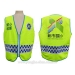 Colored Safety Vests - Result of Stationery Tape