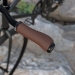 Leather Handlebar Grips - Result of engagement ring