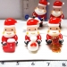 image of Holiday Gift,Holiday Decoration - Customized Small Art Glass Christmas Figurine