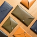 Leather Cash Envelope - Result of Steel Cabinet
